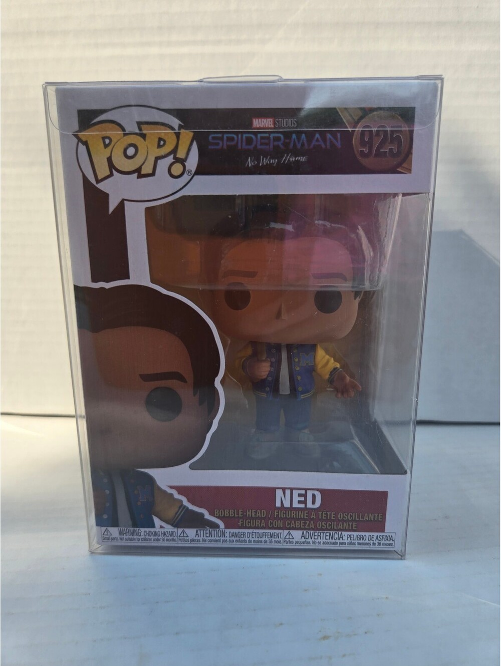 Funko Pop! Marvel Spider-Man No Way Home Ned #925 Collectible Figure - Very Good